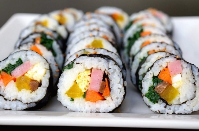 cách làm Kimbap giảm cân